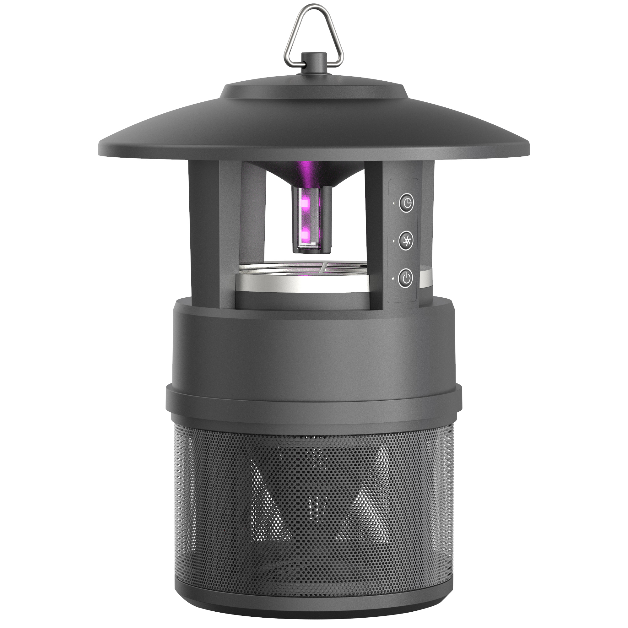 Brookstone, Plug-in UV Lantern Flying Insect Suction Trap, Model# 6098400004